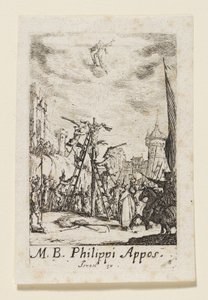 Apostoł Filip (Philippi Appos.) autorstwa Jacques Callot
