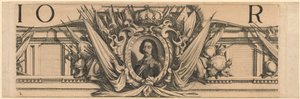 Portret króla Ludwika XIII autorstwa Jacques Callot