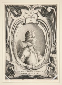 Portret Francois de Medicis autorstwa Jacques Callot