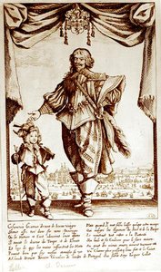 Portret Claude Deruet (1588-1660) Chevalier de l