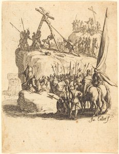 Podniesienie Krzyża autorstwa Jacques Callot