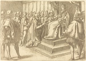 Przyjęcie Wysłannika RP autorstwa Jacques Callot