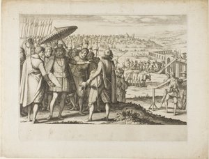 Renowacja akweduktu w Pizie autorstwa Jacques Callot