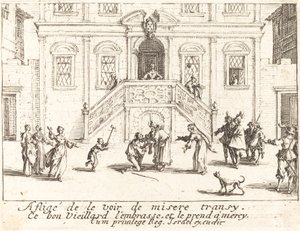 Powrót syna marnotrawnego autorstwa Jacques Callot