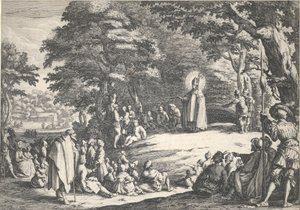 Święty Amand autorstwa Jacques Callot