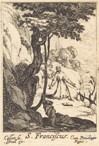 Święty Franciszek, 1592-1635. autorstwa Jacques Callot