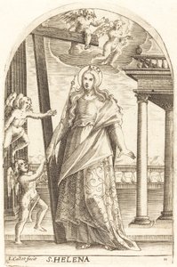 Święta Helena, 16081611. autorstwa Jacques Callot