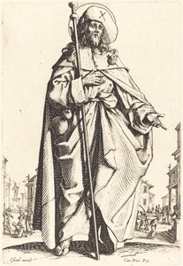 Św. Jakub Wielki autorstwa Jacques Callot