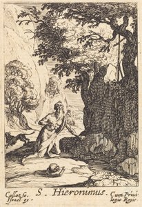 Święty Hieronim autorstwa Jacques Callot