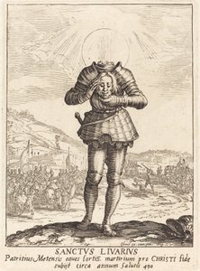 Św Livier autorstwa Jacques Callot