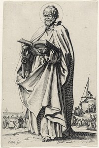 Święty Piotr z Wielkich Apostołów, 1631 autorstwa Jacques Callot