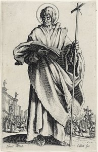 Św. Filip z Wielkich Apostołów, 1631 autorstwa Jacques Callot