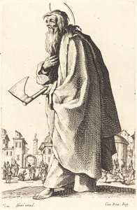 Święty Tadeusz autorstwa Jacques Callot