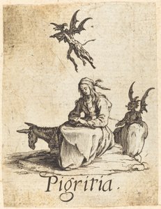 Leniwiec autorstwa Jacques Callot