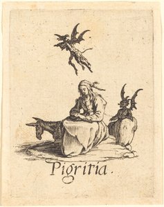 Leniwiec autorstwa Jacques Callot
