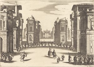 Soliman, akt III autorstwa Jacques Callot