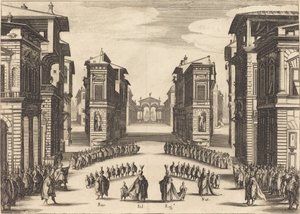 Sulejman, Akt II autorstwa Jacques Callot