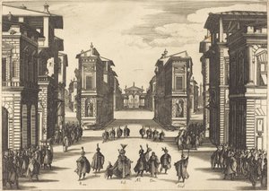 Sulejman, Akt IV autorstwa Jacques Callot