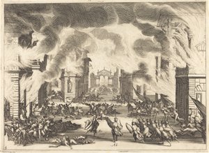 Sulejman, Akt V autorstwa Jacques Callot