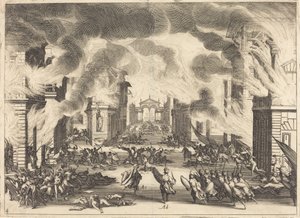 Sulejman, Akt V autorstwa Jacques Callot