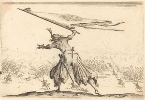 Standardowy okaziciel autorstwa Jacques Callot