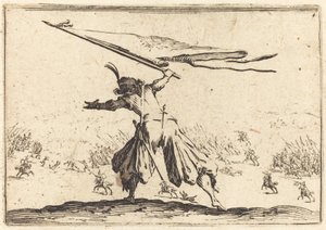 Standardowy okaziciel autorstwa Jacques Callot