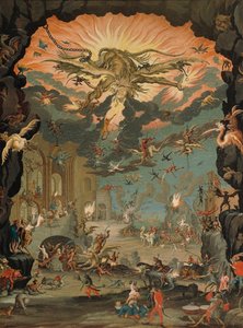 Kuszenie św. Antoniego, Jacques Callot (1592-1635) autorstwa Jacques Callot