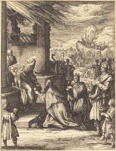 Pokłon Trzech Króli autorstwa Jacques Callot