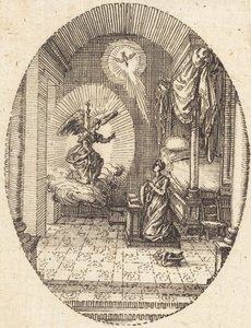 Zwiastowanie autorstwa Jacques Callot