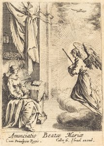 Zwiastowanie autorstwa Jacques Callot