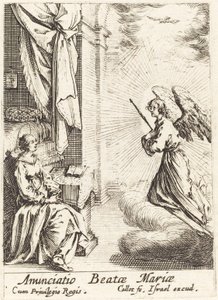 Zwiastowanie autorstwa Jacques Callot
