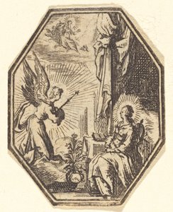 Zwiastowanie autorstwa Jacques Callot