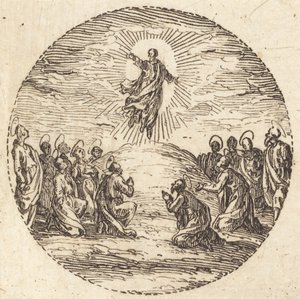 Wniebowstąpienie, c. 1631. autorstwa Jacques Callot