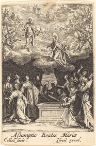 Wniebowzięcie Dziewicy autorstwa Jacques Callot