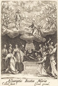Wniebowzięcie Najświętszej Marii Panny w 1630 r. lub później. autorstwa Jacques Callot