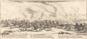 Walka autorstwa Jacques Callot