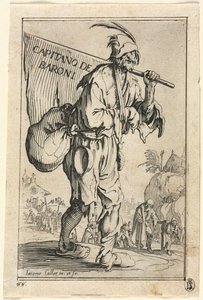 Żebracy autorstwa Jacques Callot