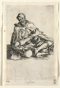 Żebracy: Malingerer autorstwa Jacques Callot
