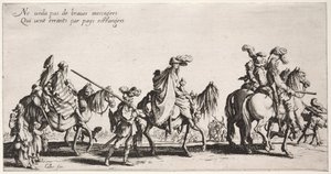 The Bohemians: The Bohemians Marsz: The Vanguard autorstwa Jacques Callot