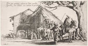 Bohemians: miejsce zatrzymania: wróżka autorstwa Jacques Callot
