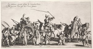 Czesi, ok. 1621-1625. autorstwa Jacques Callot