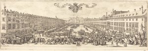 Carriere w Nancy, w roku 1621 lub później. autorstwa Jacques Callot