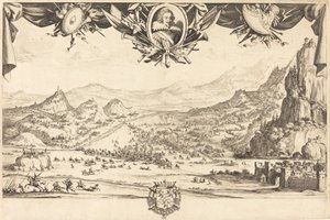 Walka o Avigliana autorstwa Jacques Callot