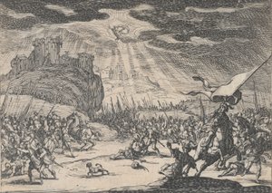 Nawrócenie św. Pawła autorstwa Jacques Callot