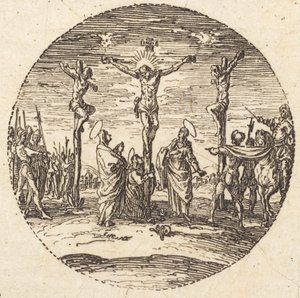 Ukrzyżowanie, c. 1631. autorstwa Jacques Callot