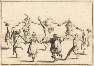 Taniec autorstwa Jacques Callot