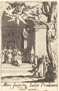 Śmierć Judasza autorstwa Jacques Callot
