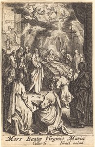 Śmierć Dziewicy autorstwa Jacques Callot