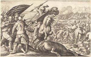 Klęska kawalerii tureckiej autorstwa Jacques Callot