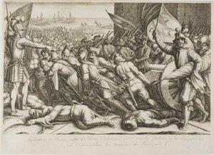 Odejście wojsk autorstwa Jacques Callot